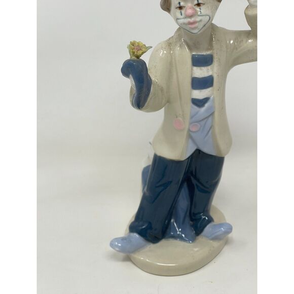 Vintage Porcelain Standing Clown Dad Figurine Porcelana De Cuernavaca Mexico. PO - Picture 5 of 9